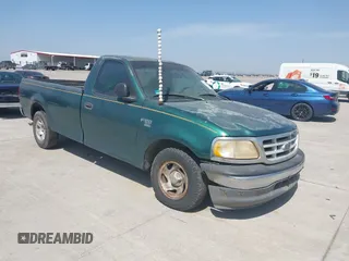 1999 Ford F-150 Work Series with VIN 1FTRF17W3XKB02350, listed as a IAAI auction lot 41789597 with 1 mi miles. Bid and sale history available at carsss.com. Image 1.