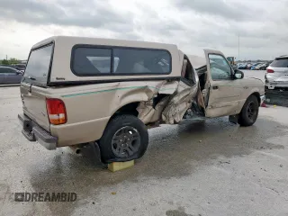 1997 Ford Ranger XLT with VIN 1FTCR14X3VPA62832, listed as a Copart auction lot 54961095 with 144,259 mi miles and Salvage title. Bid and sale history available at DreamBid. Image 3.