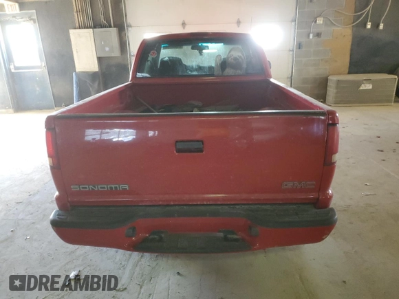 2000 GMC Sonoma SLS with VIN 1GTCS19W1Y8304827, listed as a Copart auction lot 47727685 with 254,655 mi miles and Non Repairable. Bid and sale history available at DreamBid. Image 6.