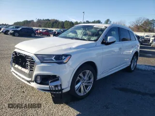2020 Audi Q7 Premium Plus with VIN WA1LJAF72LD011187, listed as a Copart auction lot 64399252 with 32,573 mi miles and . Bid and sale history available at DreamBid. Image 2.