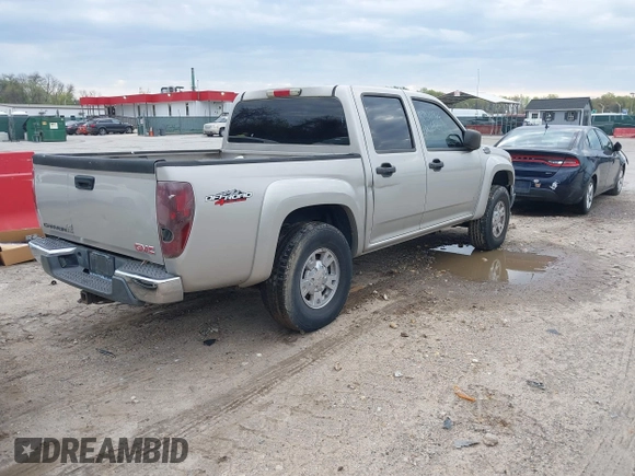 2007 GMC Canyon SLE2 with VIN 1GTDT13E978120901, listed as a IAAI auction lot 42036924 with 187,341 mi miles. Bid and sale history available at carsss.com. Image 4.