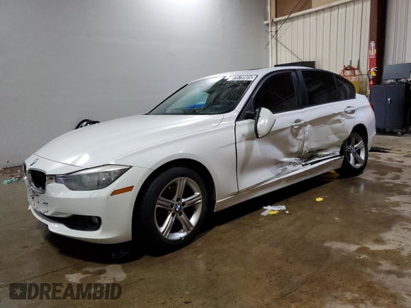 2013 BMW 3 Series 328i xDrive with VIN WBA3B3C51DJ811089, listed as a Copart auction lot 87579905 with 106,754 mi miles and Salvage title. Bid and sale history available at DreamBid. Image 1.