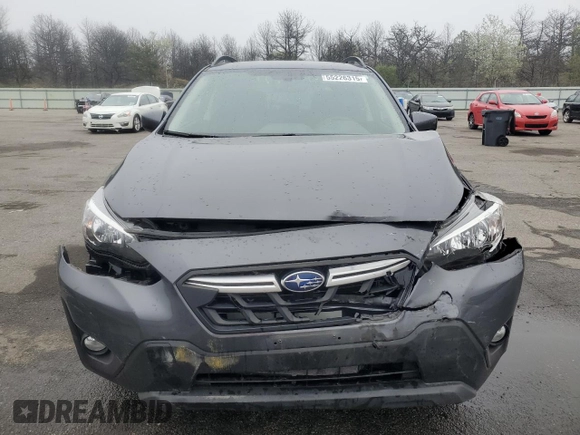 2023 Subaru Crosstrek Premium with VIN JF2GTAEC6P8201381, listed as a Copart auction lot 55226315 with 15,524 mi miles and Salvage title. Bid and sale history available at DreamBid. Image 5.