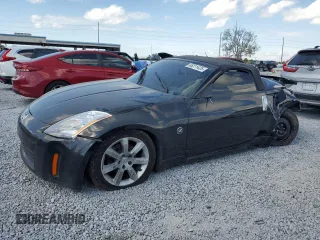 2004 Nissan 350Z Enthusiast with VIN JN1AZ36A64T011345, listed as a Copart auction lot 45211425 with Not Provided miles and Salvage Title. Bid and sale history available at carsss.com. Image 1.