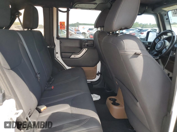 2018 Jeep Wrangler JK Unlimited Sahara with VIN 1C4HJWEG2JL922021, listed as a Copart auction lot 67796004 with 82,056 mi miles and Salvage Title. Bid and sale history available at carsss.com. Image 10.