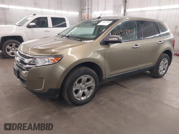 2013 Ford Edge SEL with VIN 2FMDK4JC0DBE09448, listed as a IAAI auction lot 41851293 with 166,501 mi miles. Bid and sale history available at carsss.com. Image 18.