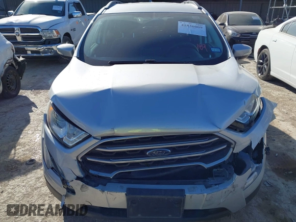 2019 Ford EcoSport SE with VIN MAJ3S2GE3KC269072, listed as a IAAI auction lot 41836009 with 18,484 mi miles and . Bid and sale history available at DreamBid. Image 12.