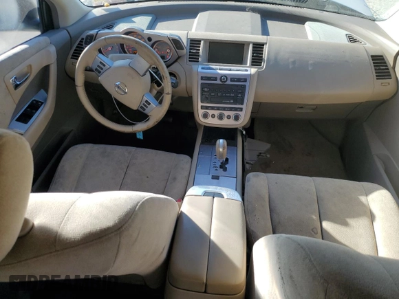2006 Nissan Murano S with VIN JN8AZ08TX6W415345, listed as a Copart auction lot 78398824 with 240,480 mi miles and Salvage title. Bid and sale history available at DreamBid. Image 8.