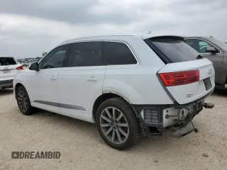 2018 Audi Q7 Premium Plus с VIN WA1LHAF73JD014107, выставлен на аукционе Copart как лот 51300515 с пробегом 104 779 миль миль и Списание • Salvage title. История ставок и продаж доступна на DreamBid. Изображение 2.