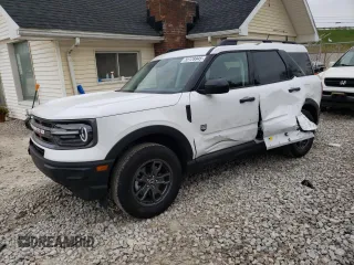 2024 Ford Bronco Sport Big Bend z VIN 3FMCR9B62RRF66162, wystawiony jako Copart lot #55129945 z przebiegiem 3 141 mil mil oraz Szkoda całkowita • Salvage title. Historia ofert i sprzedaży dostępna na DreamBid. Obrazek 1.