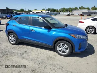 2023 Nissan Kicks S with VIN 3N1CP5BVXPL471071, listed as a Copart auction lot 52956155 with 40,505 mi miles and Salvage Title. Bid and sale history available at DreamBid. Image 4.