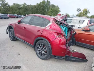 2018 Mazda CX-5 Grand Touring with VIN JM3KFBDM8J0340926, listed as a IAAI auction lot 40595539 with 114,019 mi miles. Bid and sale history available at carsss.com. Image 3.