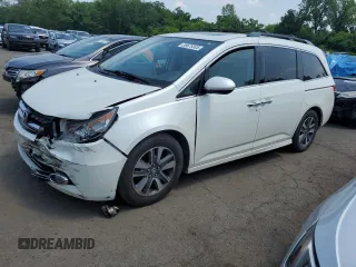 2016 Honda Odyssey Touring Elite с VIN 5FNRL5H93GB051003, выставлен на аукционе Copart как лот 59675305 с пробегом 107 613 миль миль и Списание • Salvage title. История ставок и продаж доступна на DreamBid. Изображение 1.