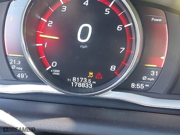 2015 Volvo XC60 T5 with VIN YV4612RK9F2633050, listed as a IAAI auction lot 41894031 with 178,833 mi miles. Bid and sale history available at carsss.com. Image 15.