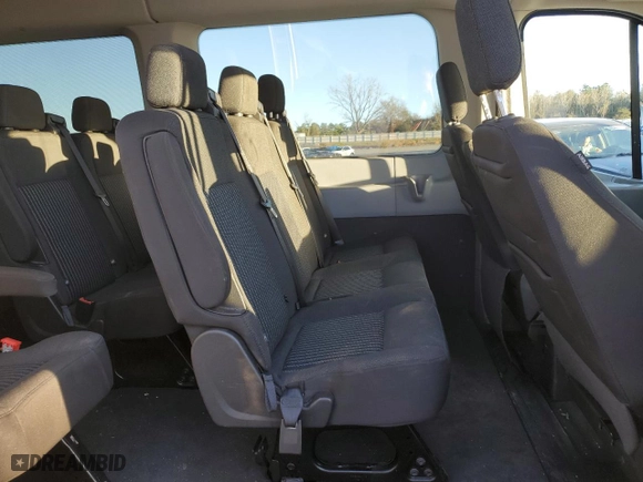 2017 Ford Transit Wagon XL with VIN 1FBAX2CM9HKB17056, listed as a Copart auction lot 47805905 with 0 mi miles and Salvage Title. Bid and sale history available at carsss.com. Image 11.