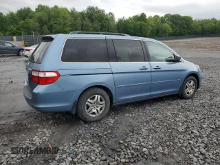 2006 Honda Odyssey EX-L z VIN 5FNRL38716B032192, wystawiony jako Copart lot #58402895 z przebiegiem 148 496 mil mil oraz Szkoda całkowita • Salvage title. Historia ofert i sprzedaży dostępna na DreamBid. Obrazek 3.
