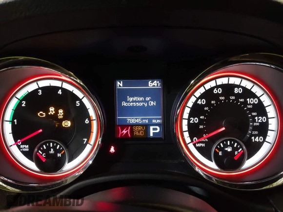 2013 Dodge Durango Crew с VIN 1C4SDJDT4DC643690, выставлен на аукционе IAAI как лот 42213777 с пробегом 78 845 миль миль и . История ставок и продаж доступна на DreamBid. Изображение 7.