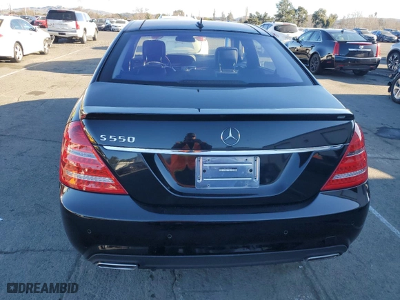 2013 Mercedes-Benz S-Class S 550 with VIN WDDNG7DB0DA506522, listed as a Copart auction lot 89331525 with 96,495 mi miles and Salvage Title. Bid and sale history available at carsss.com. Image 6.