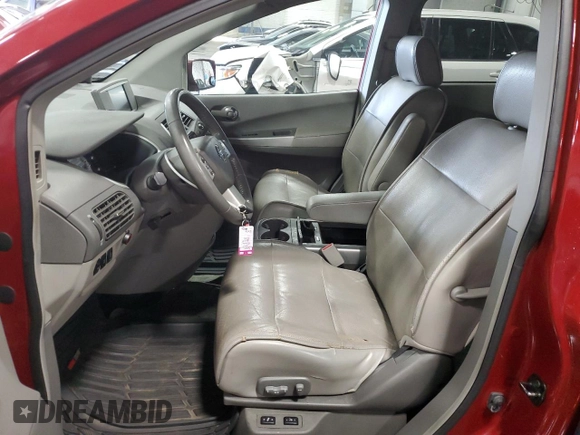 2007 Nissan Quest S with VIN 5N1BV28U17N139012, listed as a Copart auction lot 75817914 with 162,352 mi miles and Salvage Title. Bid and sale history available at carsss.com. Image 7.