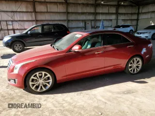 2013 Cadillac ATS Performance with VIN 1G6AC5S33D0112106, listed as a Copart auction lot 70874444 with 101,690 mi miles and Salvage Title. Bid and sale history available at carsss.com. Image 1.