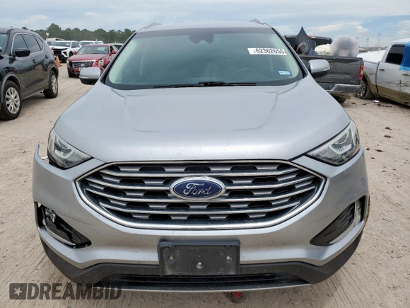 2020 Ford Edge SEL with VIN 2FMPK3J90LBA71592, listed as a Copart auction lot 62362655 with 100,040 mi miles and Salvage title. Bid and sale history available at DreamBid. Image 5.