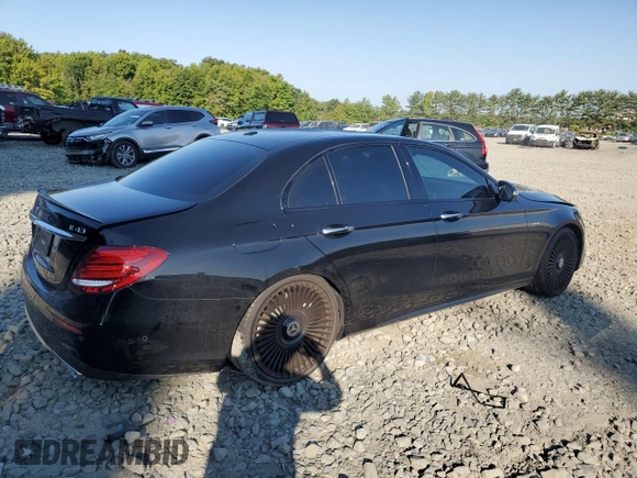 2017 Mercedes-Benz E-Class AMG E 43 with VIN WDDZF6EB1HA231570, listed as a Copart auction lot 70098374 with 64,142 mi miles and Salvage Title. Bid and sale history available at carsss.com. Image 3.