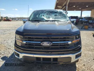 2024 Ford F-150 XLT with VIN 1FTFW3L8XRKF71721, listed as a Copart auction lot 50619885 with 3,075 mi miles and Salvage Title. Bid and sale history available at carsss.com. Image 5.