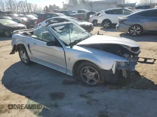 2003 Ford Mustang Deluxe with VIN 1FAFP44493F395992, listed as a Copart auction lot 41692825 with 0 mi miles and Salvage Title. Bid and sale history available at carsss.com. Image 4.