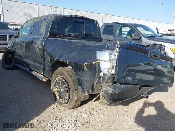 2019 Nissan Titan SV with VIN 1N6AA1E5XKN527266, listed as a IAAI auction lot 41737959 with 1 mi miles. Bid and sale history available at carsss.com. Image 3.