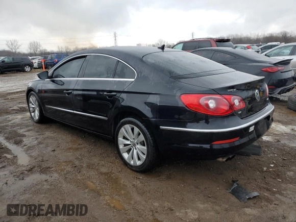 2012 Volkswagen CC Sport PZEV with VIN WVWMP7AN0CE533828, listed as a Copart auction lot 86079484 with 105,371 mi miles and Salvage Title. Bid and sale history available at carsss.com. Image 2.