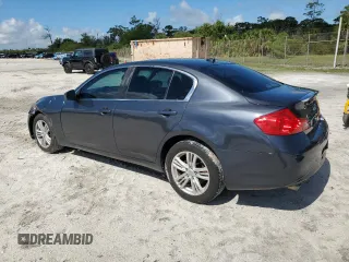 2011 Infiniti G25 x z VIN JN1DV6AR4BM452180, wystawiony jako Copart lot #56844815 z przebiegiem 133 040 mil mil oraz Czysty tytuł • Clean title. Historia ofert i sprzedaży dostępna na DreamBid. Obrazek 2.