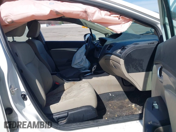 2014 Honda Civic Sedan EX with VIN 19XFB2F83EE051875, listed as a IAAI auction lot 41821950 with 157,755 mi miles. Bid and sale history available at carsss.com. Image 5.