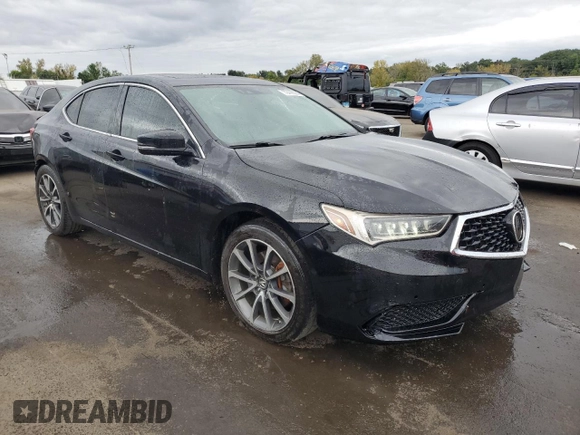 2018 Acura TLX with VIN 19UUB3F36JA002833, listed as a Copart auction lot 72416064 with 260,868 mi miles and Salvage Title. Bid and sale history available at carsss.com. Image 4.