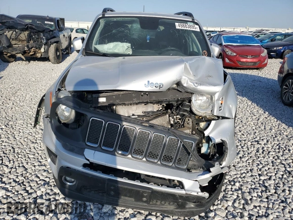 2019 Jeep Renegade Latitude z VIN ZACNJBBBXKPK03355, wystawiony jako Copart lot #49883895 z przebiegiem 40 023 mil mil oraz Szkoda całkowita • Salvage title. Historia ofert i sprzedaży dostępna na DreamBid. Obrazek 5.