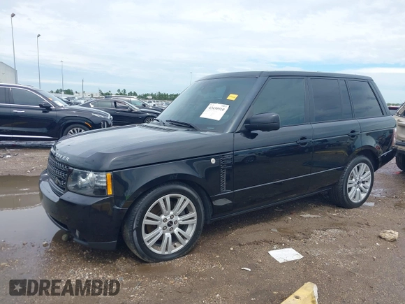 2012 Land Rover Range Rover HSE Lux with VIN SALMF1D40CA391029, listed as a IAAI auction lot 42430910 with 119,300 mi miles and . Bid and sale history available at DreamBid. Image 2.