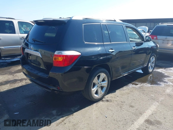 2010 Toyota Highlander Limited with VIN 5TDYK3EH9AS020291, listed as a IAAI auction lot 42643743 with 140,046 mi miles and . Bid and sale history available at DreamBid. Image 4.
