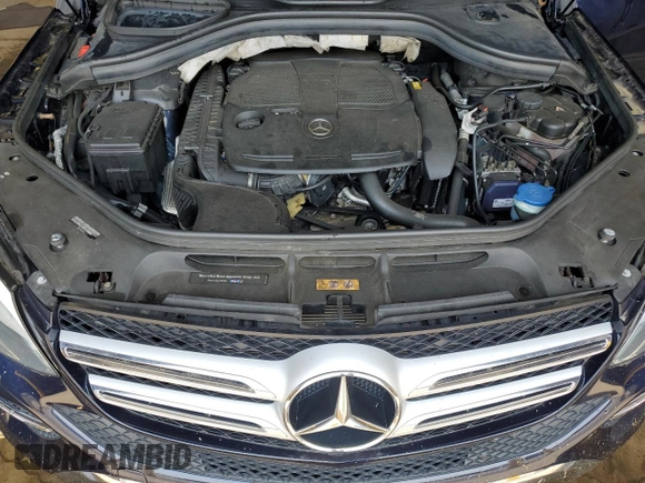 2017 Mercedes-Benz GLE 350 with VIN 4JGDA5HB8HA866029, listed as a Copart auction lot 62630215 with 29,268 mi miles and Salvage title. Bid and sale history available at DreamBid. Image 12.