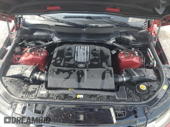 2017 Land Rover Range Rover Sport HSE Dynamic with VIN SALWV2FV4HA160133, listed as a Copart auction lot 54069585 with 97,578 mi miles and Salvage title. Bid and sale history available at DreamBid. Image 12.