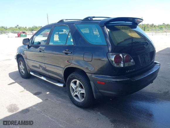 2001 Lexus RX 300 with VIN JTJHF10U810195662, listed as a IAAI auction lot 41952111 with NaN miles. Bid and sale history available at carsss.com. Image 3.