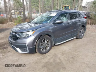 2021 Honda CR-V EX-L with VIN 5J6RW1H87MA000156, listed as a IAAI auction lot 41838439 with 47,009 mi miles and . Bid and sale history available at DreamBid. Image 2.