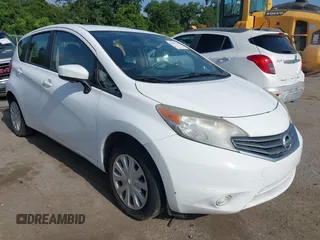 2015 Nissan Note S Plus z VIN 3N1CE2CP7FL410294, wystawiony jako IAAI lot #42583328 z przebiegiem 169 390 mil mil oraz . Historia ofert i sprzedaży dostępna na DreamBid. Obrazek 1.