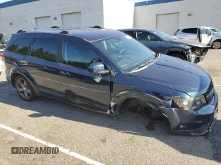 2015 Dodge Journey Crossroad with VIN 3C4PDCGG4FT714314, listed as a Copart auction lot 81381114 with 103,922 mi miles and Salvage Title. Bid and sale history available at DreamBid. Image 4.