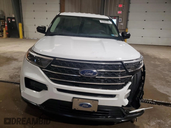 2021 Ford Explorer with VIN 1FMSK8BH1MGC30918, listed as a Copart auction lot 42980365 with 38,108 mi miles and Salvage Title. Bid and sale history available at carsss.com. Image 5.