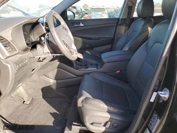 2019 Hyundai Tucson Night with VIN KM8J33AL2KU019307, listed as a Copart auction lot 82619544 with 74,701 mi miles and Salvage Title. Bid and sale history available at carsss.com. Image 7.