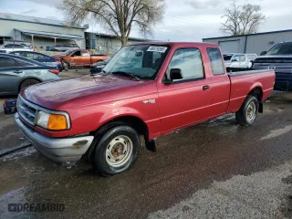 1996 Ford Ranger XL with VIN 1FTCR14AXTPA74338, listed as a Copart auction lot 48479395 with 240,081 mi miles and Salvage Title. Bid and sale history available at carsss.com. Image 1.