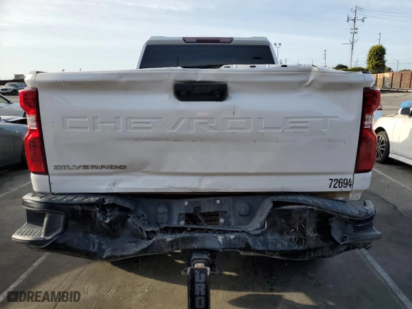 2020 Chevrolet Silverado 2500HD Work Truck with VIN 1GC2YLE73LF220288, listed as a Copart auction lot 51485375 with 144,237 mi miles and Clean Title. Bid and sale history available at carsss.com. Image 6.