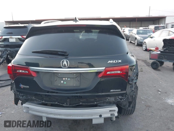 2014 Acura MDX Tech Pkg with VIN 5FRYD4H4XEB027753, listed as a IAAI auction lot 41131970 with 103,586 mi miles. Bid and sale history available at carsss.com. Image 17.