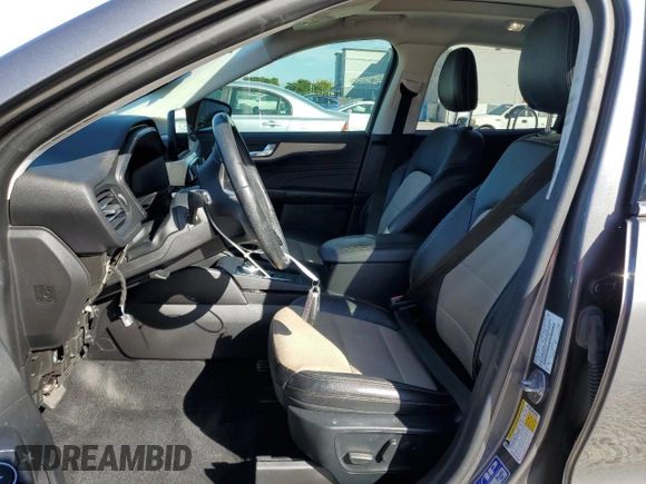 2021 Ford Escape Titanium Hybrid with VIN 1FMCU0DZ2MUB03683, listed as a Copart auction lot 42743175 with 49,095 mi miles and Salvage title. Bid and sale history available at DreamBid. Image 7.