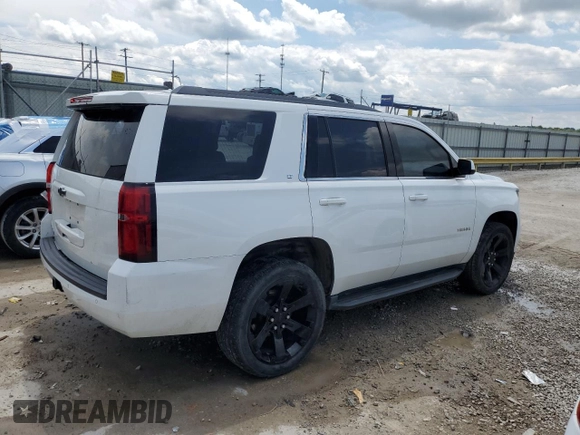 2017 Chevrolet Tahoe LT with VIN 1GNSKBKC0HR207833, listed as a Copart auction lot 58658075 with 143,070 mi miles and Non repairable. Bid and sale history available at DreamBid. Image 3.