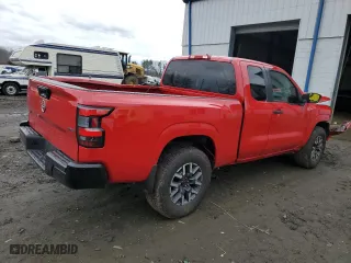 2022 Nissan Frontier S with VIN 1N6ED1CM5NN624981, listed as a Copart auction lot 44170554 with 36,249 mi miles and Salvage Title. Bid and sale history available at carsss.com. Image 3.